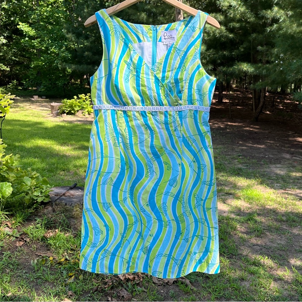 Lilly Pulitzer Striped Fish Dress